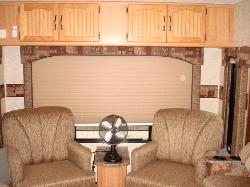 Relax and enjoy the view from the large picture window!